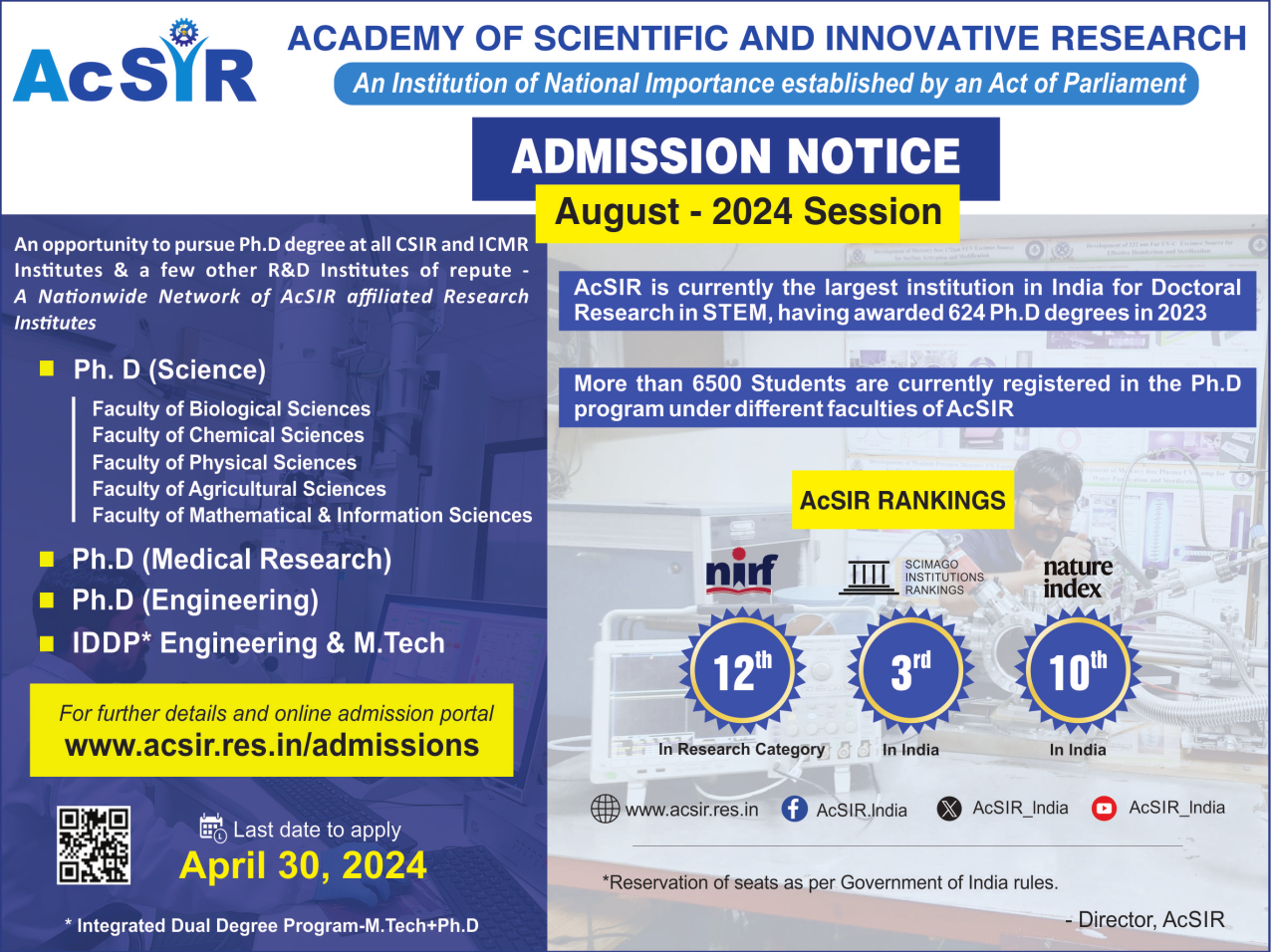 AcSIR – Academy of Scientific & Innovative Research – IMG_0894