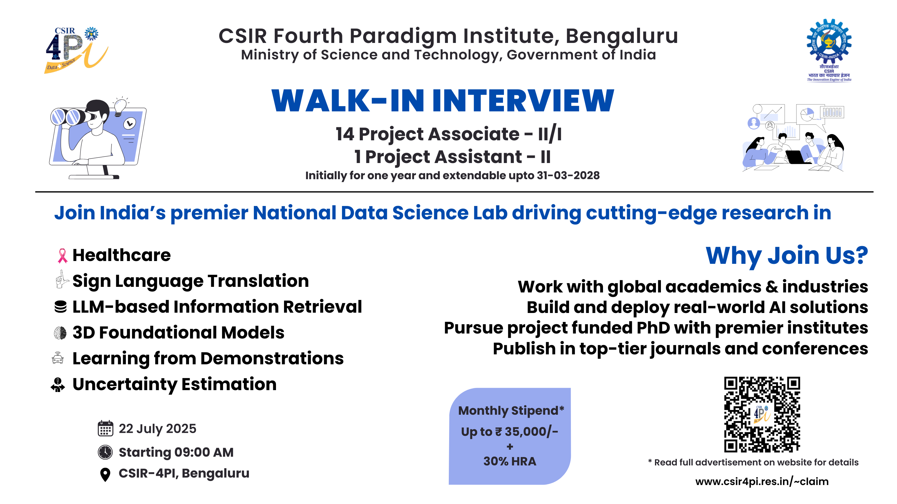Walk in interview